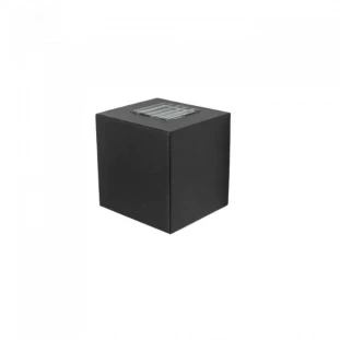 Arandela Liz Preta 11cm 1x Halopin - Acend 01216FB