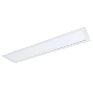 Painel LED Slim Retangular Embutido Branco 36W 120º 3000K Bivolt - Evoled LE-4678 - Capa - Decor Lumen