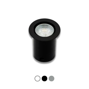 imagem de embutido de Piso e Solo Flat In LED 4w preto 