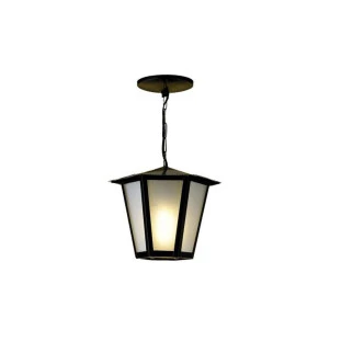 Pendente Colonial Sextavado Preto 36cm E-27 - Ideal L-3-C - Padrão Capa Site - Decor Lumen