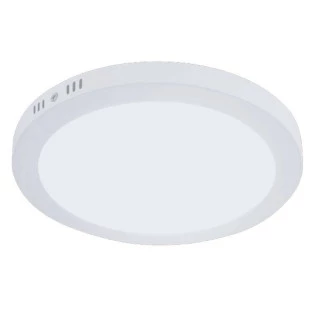 Painel LED Slim Redondo Sobrepor Branco 18W 120º 3000K - Evoled LE-4643 - Capa - Decor Lumen