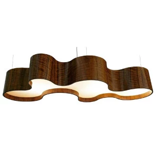Pendente Fox Lustres Lagoon Imbuia 8 Lâmpadas - Iluminação Elegante - Capa - Decor Lumen