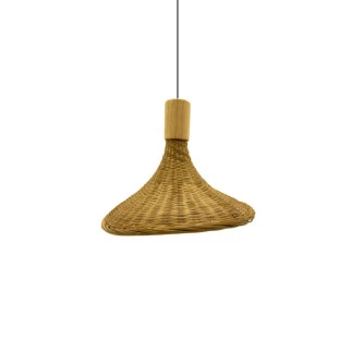 Pendente em Bambu Cinderella - Decor Lumen