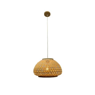 Pendente Java Natural Bambu - Ø40cm - GMH-Ambientado