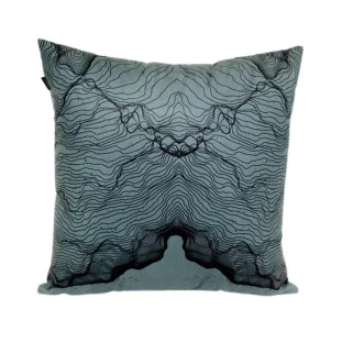 Almofada Capri Verde Escuro CortBrás 45cmx45cm -Padrão Capa Siten-Decor Lumen 