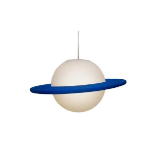 Pendente Saturno Azul e Branco 1xE27 - capa