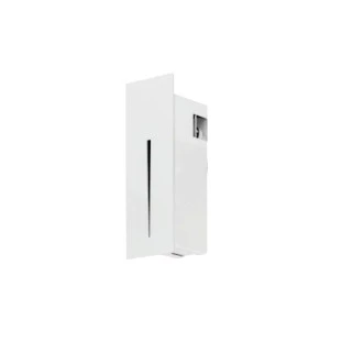 Balizador de Embutir Branco 1x Halopin - Hansa 108P 
