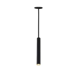 Pendente Orion Nano Tubo Preto 50cm 6W 2700K - Interlight 6135-S-PM