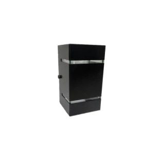 Arandela Decorativa  2 Fachos 1x Halopin - Hansa AR154 (Preto)
