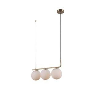 Pendente Petit Poa French Gold Capa - Decor Lumen.