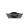 Spot de Embutir Face Plana 1x AR70 Preto