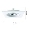 Medidas Spot de Embutir Face Plana 1x AR111 - Interlight IL0157