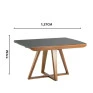Mesa Elástica Ajustável Ella em Freijó C/Vidro 1,92cm- J.Marcon M2018-Padrão Medidas Site-Decor Lumen