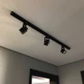 trilho 3 spots instalados