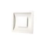 Embutido luz indireta Alum. Branco 35cm visto por baixo