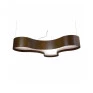 Pendente Orgânico Trevo Lâmina Natural 120cm