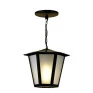Pendente Colonial Sextavado Preto 36cm E-27 - Ideal L-3-C - Características - Decor Lumen
