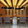 Pendente Orgânico Trevo Lâmina Natura - Decor Lumen
