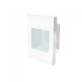 Balizador de embutir Branco 1x Halopin - Hansa 2108 