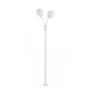 Poste de Jardim 2.10cm Branco 2-E27 - Madelustre 2502ESP