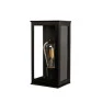Arandela Retangular Marrom Alumínio e Vidro 1xE27 25cm Linha Shine - Ideal 260 - VT- Ideal 260 - VT - Capa - Decor Lumen