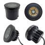 Embutido de Piso e Solo Preto com LED 8W