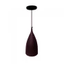 Pendente Milão Alumínio Marrom 17cm 1xE27 - Caisma 3720
