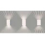 Arandela LED 3000K 4W Bivolt Linha Sonne - Evoled - Fachos 2 - Decor Lumen