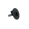 Mini Embutido Balizador de Parede com Alojamento Redondo com LED Integrado Preto