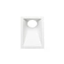 Spot de Embutir Branco Recuado Angular