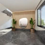 Espelho prata Decorativo Forma Orgânica POLLUX 115cm- Fuzimoto-AMbientação_Decor Lumen