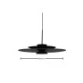 Pendente TULE preto Aluminio Ø50cm 1xMR16- Usina 25120/50-Padrão medidas site-Decor Lumen 