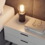 Abajur Decorativo Só Aluminio Branco por Waldir Junior 1xE27 15cm -Usina 16905/1-Ambientada- Decor Lumen 