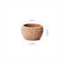 Vaso Cachepot Cimento Texturizado Ø16x10,5cm - Mart 16032