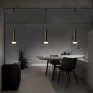 Pendente Drop Dourado Vidro e Alumínio por Waldir Junior 1xG9 41cm - USINA- Padrão ambientação-Decor Lumen 