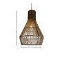 Pendente Sisal Natural (Dimensões)- Decor Lumen