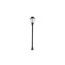 Poste de Aço Colonial Preto 1xE27 176cm- Ideal - Padrão Capa do Site - Decor Lumen