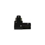 Conector L 90º Para Trilho Preto 
