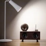 Luminária de Mesa Magnética Branca 3W Dimerizável 4em1 4000K 35cm -  Nitrolux-Ambientação 1-Decor Lumen
