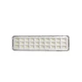 Luminária de Emergência Branca 60 LED's 5W 6500K 20cm - CTB