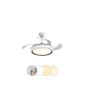 Ventilador Branco LED 30W 3000LM Multitemperatura Bivolt - 