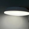 Plafon Sobrepor Redondo 30cm 12W Bivolt em ABS Branco 4000K (Branco Neutro) - Decor Lumen- Detalhe iluminação-