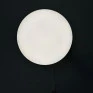 Plafon Sobrepor Redondo 30cm 12W Bivolt em ABS Branco 4000K (Branco Neutro) - Decor Lumen- 