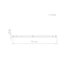 Lâmpada Tubular 18w 3000K 115cm - Stella STH8615/30- Padrão medidas ISte-Decor Lumen 