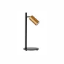 Abajur de Mesa Kalla Dourado e Preto 1xGU10 -capa Decor Lumen