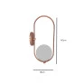  Arandela Argola Esfera Ø14cm Cobre 1xG9 - Dual ID21/4 CO DETALHE  DIMENSÃO