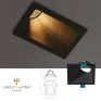 Embutido Angular Preto - Decor