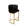 Banqueta Debora Slim 90cm Inox Dourado e Preto - Bel Metais-Padrão Capa Site-Decor Lumen 