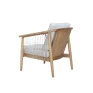 Poltrona Decorativa Maraú II Pinhão 88cm- Nacional Decorações 1155-Detalhe 2-Decor lumen 