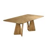 Mesa Eliane Tampo Pré Composto 2.40Cm Champanhe- Morada decor- Padrão capaDecor Lumen